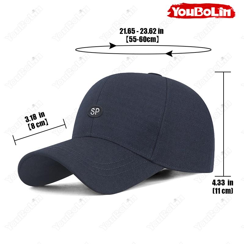 Fresh Latest Brand New For Men Women Gender Neutral Business Baseball Cap - Comfortable Dad Hat For Middle-Aged Men'S Daily Use