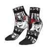 Souichi Anime  Ankle Socks Men Junjis Itos Breathable Vintage Sock Summer Running Anti Skid Graphic Socks Birthday Gift