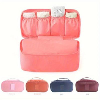 1 Stück Organizer-Tasche mit Reißverschluss, multifunktionale Reise-Organizer-Tasche für Unterwäsche, BHs, Unterwäsche und Socken.