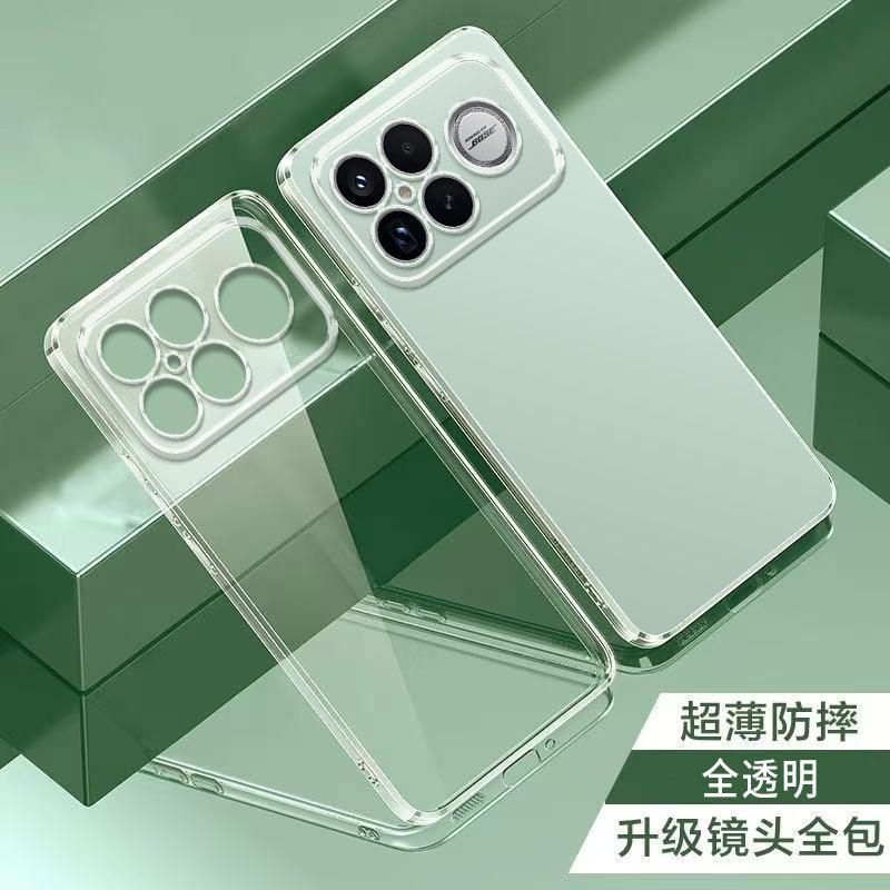 Ultra-thin Plating Silicone TPU Case For POCO F8 Ultra Electroplating Transparent Protection Shockproof Cover For POCO F8 Pro