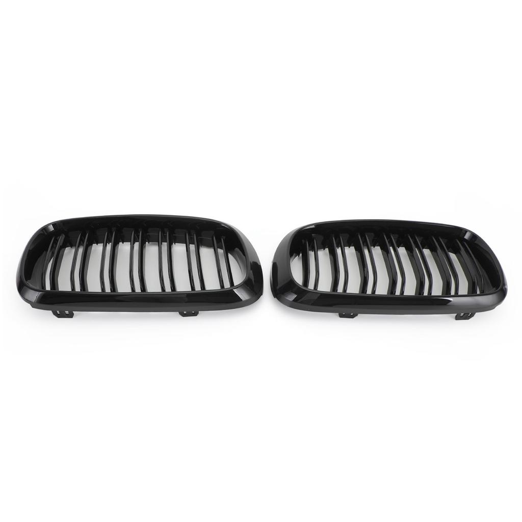 Glänzende Schwarze Doppelnieren-Frontgrill Passend für BMW X5M F85 X6M F86 X5 F15 X6 F16 13-18
