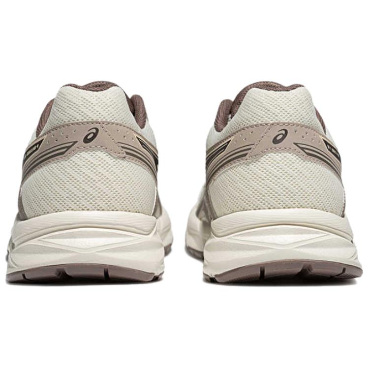 Asics Gel-Contend 4 Comfortable Versatile Shock Absorption Low-Top Running Shoes Women sneaker White Brown T8D9Q-113