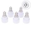 1/5Pcs Led Light Lamp Holder Converter E14 To Gu10 Ceramic Base Screw Bulb Socket Adapter Led Saving Light Halogen Lamp Base