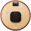 Seiko Clock Wall Clock Tea Wood Diameter 340x34mm Radio Analog SEIKO EMBLEM HS540B