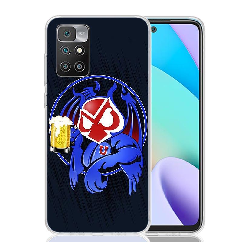 De Chile U-University Logo Phone Case For Xiaomi Redmi 13C 14C 12C 13 12 10C 10A 10 9C 9A 9T 9 8A 8 7A 7 6A 6 Pro K80 K70 K60 K4