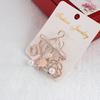 Women Girls Refined Creative Hanger Brooches Personality Number 5 Breastpin