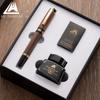 Luxuriöses Holz-Stifte-Set - Exquisites Füllfederhalter-Set mit Geschenkbox, Perfektes Geschenk für Abschluss, Geburtstag oder Geschäft