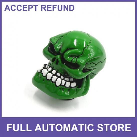 ONE Universal Skull Head Style Car Manual Stick Gear Shift Knob Lever Shifter