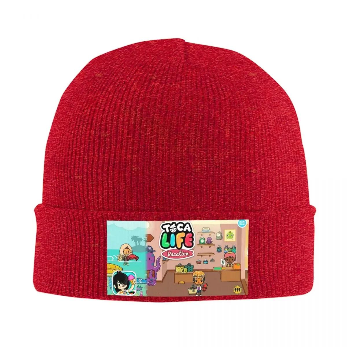 

Black Cat Warm Knitted Cap Hip Hop Bonnet Hat Autumn Winter Outdoor Beanies Hats for Unisex Women Adult One Size