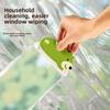 Durable Silicone Squeegee Cartoon Bear Versatile Water Scrubber Water Puer Glass Cleaner Tool for Batoom Toilet Desktop