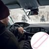 Rearview Mirror Protector Cover Silicone Frame Lightweight Car Rear View Mirror Guard Compatible with Tesla Y Interior 7.08X2.04X0.51 Inches