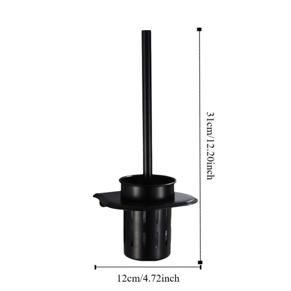 Rust-proof Toilet Brush Set Wall Mounted Toilet Brush Holder Toilet Cleaning Brush Shower Area