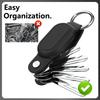 Silicone Case Key Holder Key Ring IPX8 Waterproof Smart GPS Tracker Cover Anti-Lost Tracker Case for SmartTag2 Finder