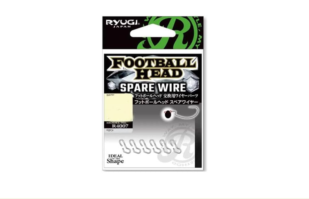 Ryugi Football Head Spare Wire for 10g/14g R4007 10g-14g