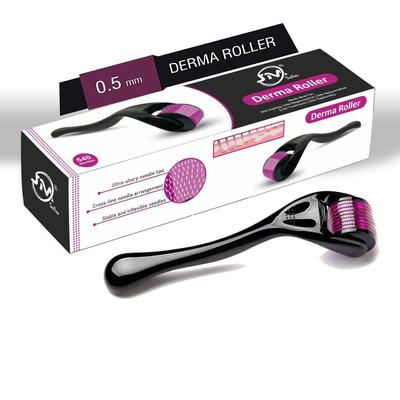 Bart-Dermaroller – 540 Titan-Mikronadeln, 0,5 mm Mikronadel-Werkzeug