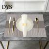 Eco-friendly Placemats PVC Heat Resistant Table Mats for Dining Durable Simple Waterproof Washable Kitchen Tableware Tabletop Protection