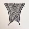 Retro rhombus triangular silk scarf strap fart curtain women's spring and summer fashion versatile stacked wear go out decorative jeans accessories