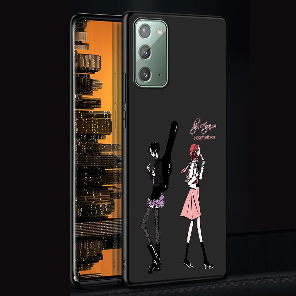 Anime Nana Osaki Phone Case for Samsung Galaxy Note 20 Ultra 10 Lite 9 8 S22 Plus M31 M30s M11 M12 M21 TPU Black Soft Cover