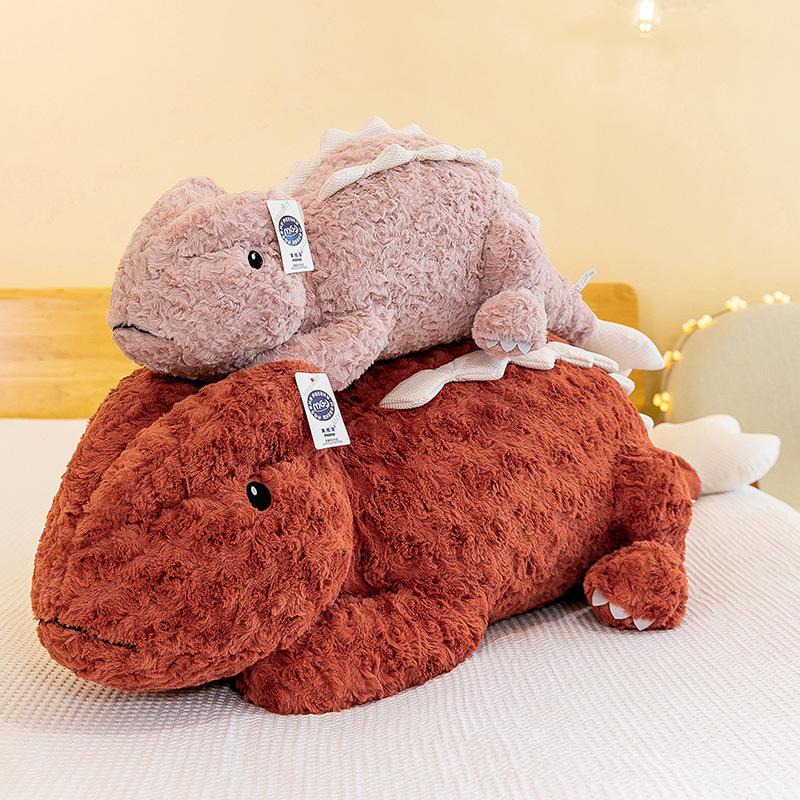 Cartoon Comfortable Ankylosaurus Plush Toys Pregnant Woman Sleeping Pillow Side Sleeping Pillow Office Cushion Dinosaur Doll