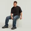 G-Star Jeans Men Denim Pants Loose Fit Blue Bend 3D Loose Chino 2.0 D27752-D788-H469-W33/L30