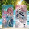 Game Wuthering Waves Aemeath Towel Quick Drying Beach Towels Are Suitable For Swimming Pools Camping Yoga And The Gym