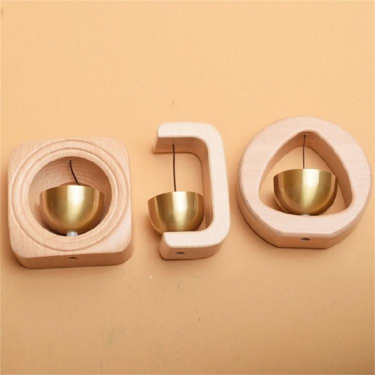 Wood Doorbell with Pleasant Ringing for Home Decors Fengshui Bells for Home