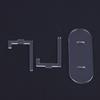 1/3/5 Pcs Transparent Display Stand Multi-Purpose Acrylic Storage Holder For Photo Plate Card Display