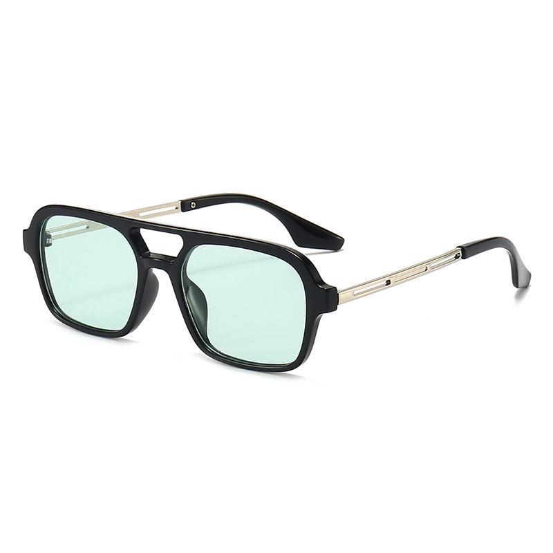 20237 Stylish Double Bridge Aviator Sunglasses for Women & Men