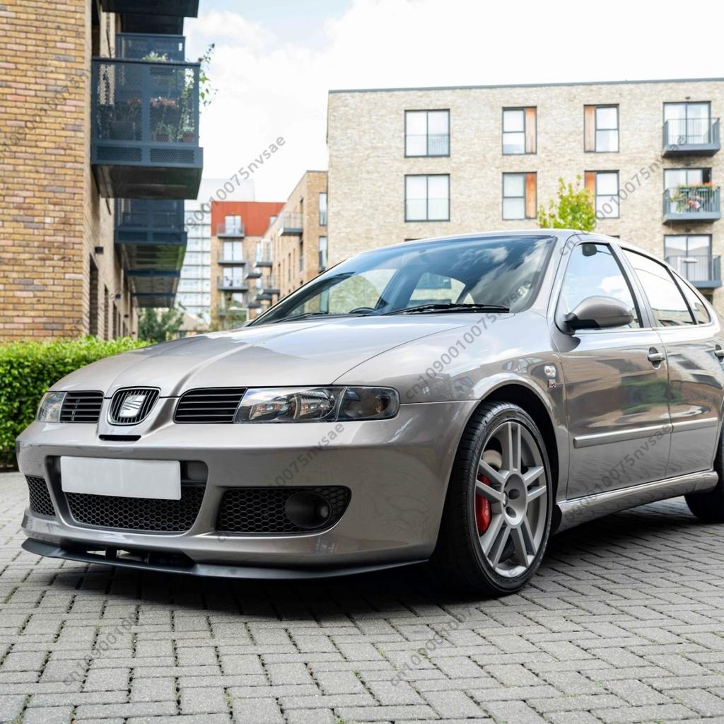 Przedni Splitter Do Seat Leon I MK1 1M Cupra R 2002-2005 Styl Cupra R Osłona Wargi Zderzaka Podbródek Spojler Zestawy Karoserii Tuning
