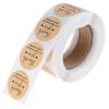 500Pcs/Roll Handmade Thank You Stickers Paper Label  Round Stationery Decor