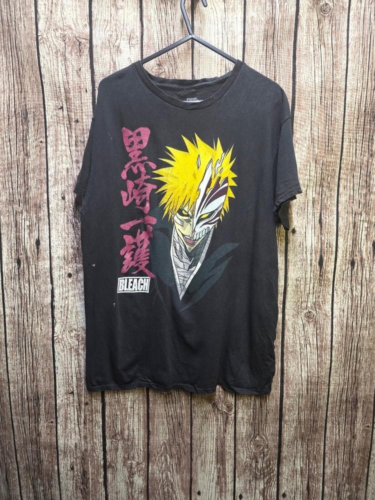 Bleach Ichigo Graphic T Shirt Black S AN1046 Unisex T-Shirt