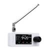 Mini-Radio 1,9 Zoll Farbdisplay Tragbar AM FM LSB USB Allband Radioempfänger für Reisen Camping Heimgebrauch