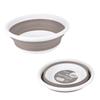 Bassine cuvette retractable taupe