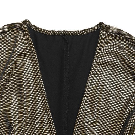 Women's Sparkly Ruched Bodycon Dress Sexy Deep V Neck Long Sleeve Mini Dress Metallic Party Club Night Dress