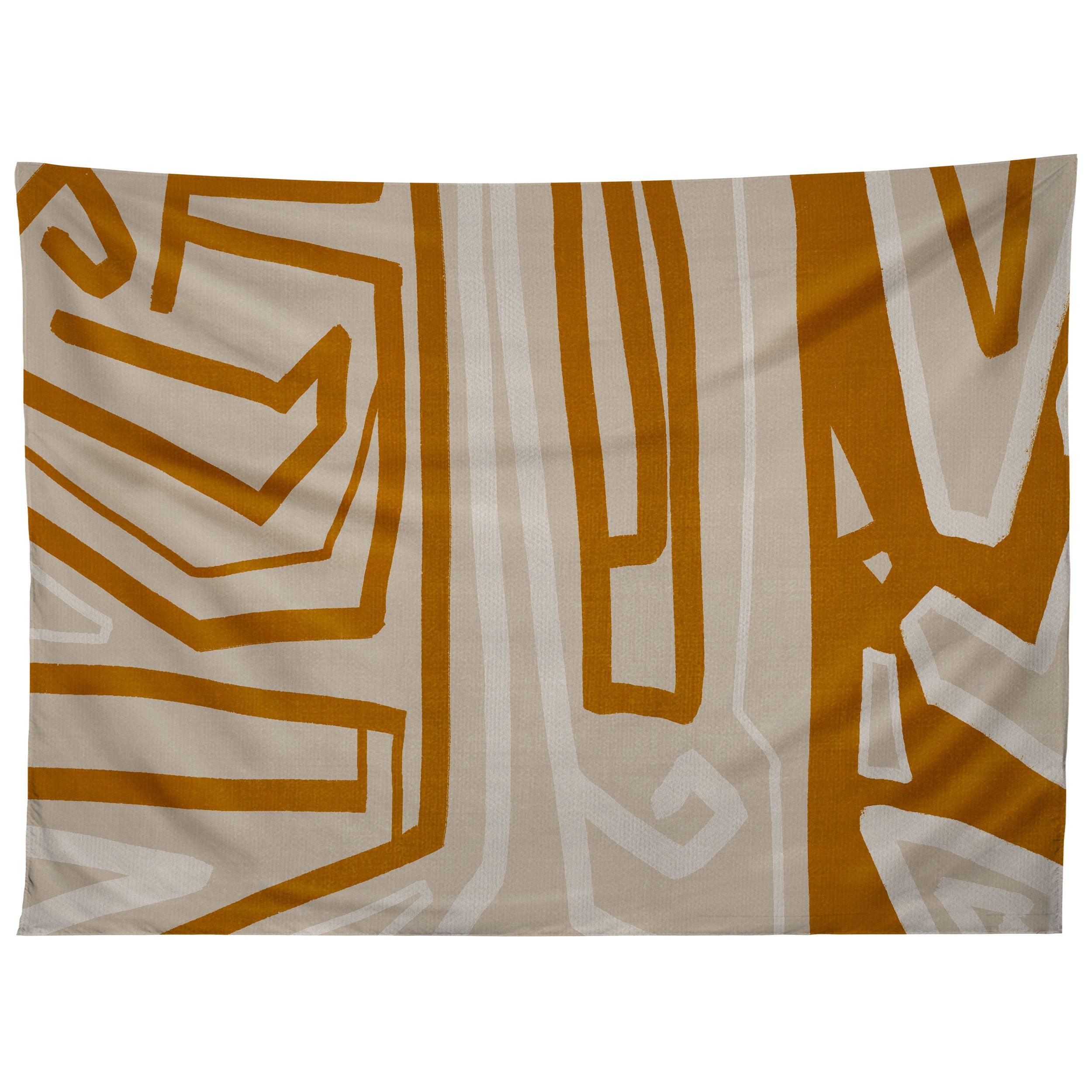 MODERN LINEART 01 tapestry 75x100