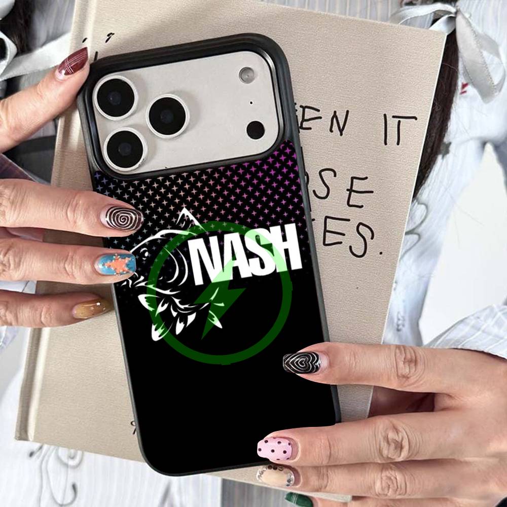 N-Nash Fishing Cool Magnetické nabíjecí pouzdro na telefon Pro IPhone 17 16 14 13 12 11 15 Pro Max Pro Magsafe Bezdrátové