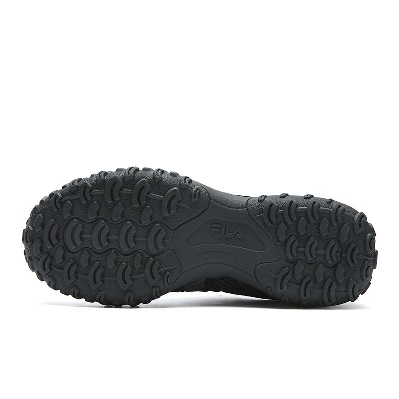 FILA ECHAPPE 2 Abrasion Resistant, Breathable, Lightweight Low top Casual Shoes Women's Gallant Black/Shadow Black Gray F12W612164FBD