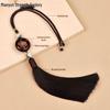 Sandalwood Lotus Car Pendant: Elegant Rearview Mirror Decoration