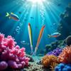 1Pc Creative Fish Ballpoint Pen Ocean Signature for Stationery School Office Supply (Random Color)