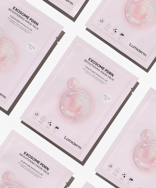 Lumiderm Exosome PDRN Brightening Mask Pack