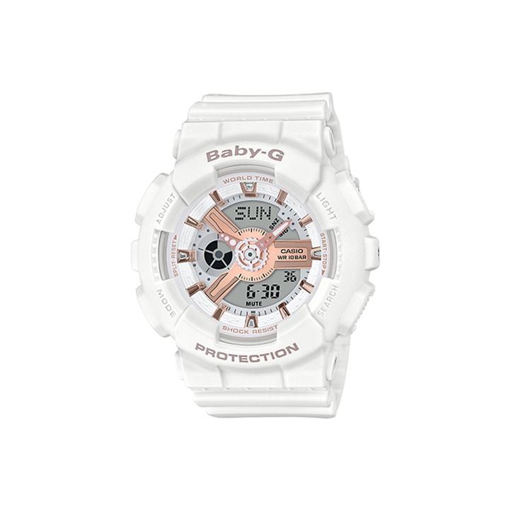 CASIO Women s BABY-G White Watch BA-110RG-7A BA-110RG-7A White (Normal Edition)