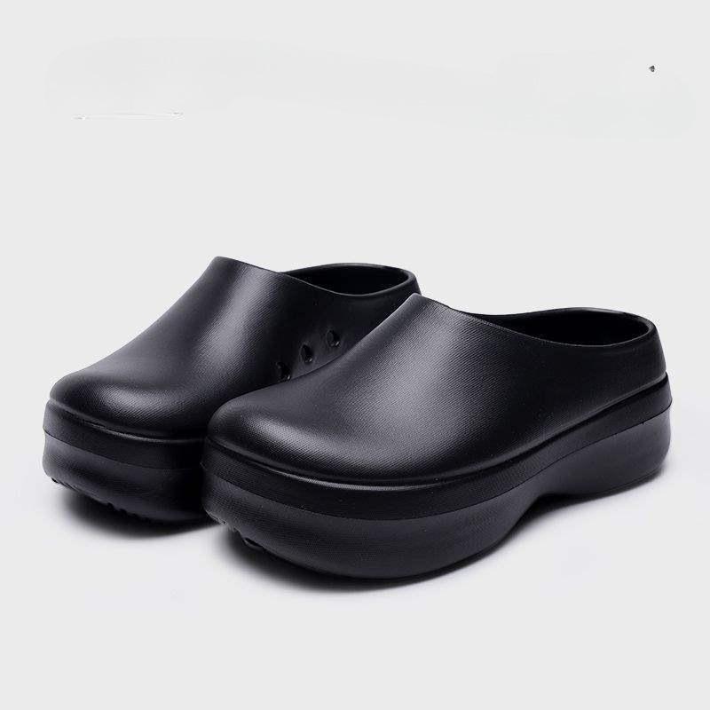 

Туфли шеф-повара Muller для отдыха на открытом воздухе, медсестра, ЭВА, износостойкие, нескользящие, мужские тапочки, легкие 40/41 (fits 3940 feet)