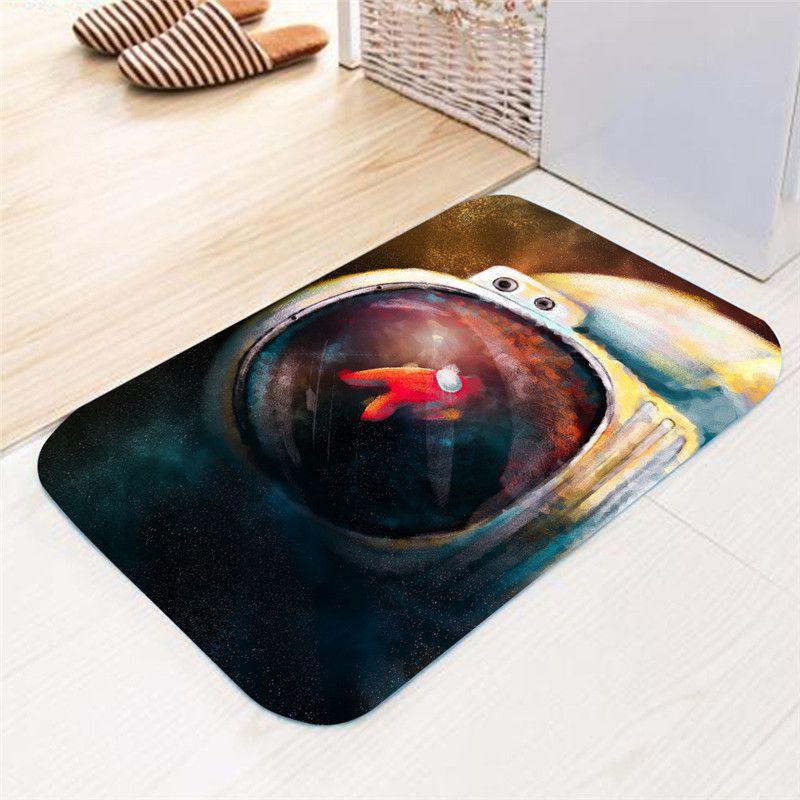 Mat Game Flannel Home Bath Bathroom Nonslip Carpet Rug Floor Decor