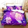 Home Textile Cartoons Bee Puppy Cat Cover Duvet Cover Pillow Case Boy Girl Polyester Bedding Set King Queen Twin Size