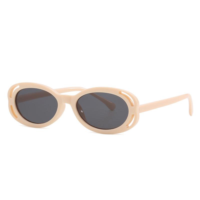 

JYL TS Fashion Sunglasses Women UV Protection Slimming CY5536 A-9556 фіолетовий колір taupe