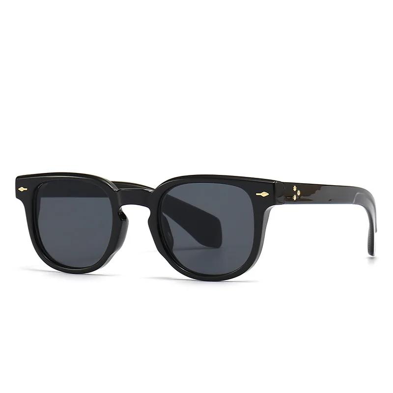 SHAUNA Retro Nagler Dame Square Solbriller Gradient Trending Men Shades UV400