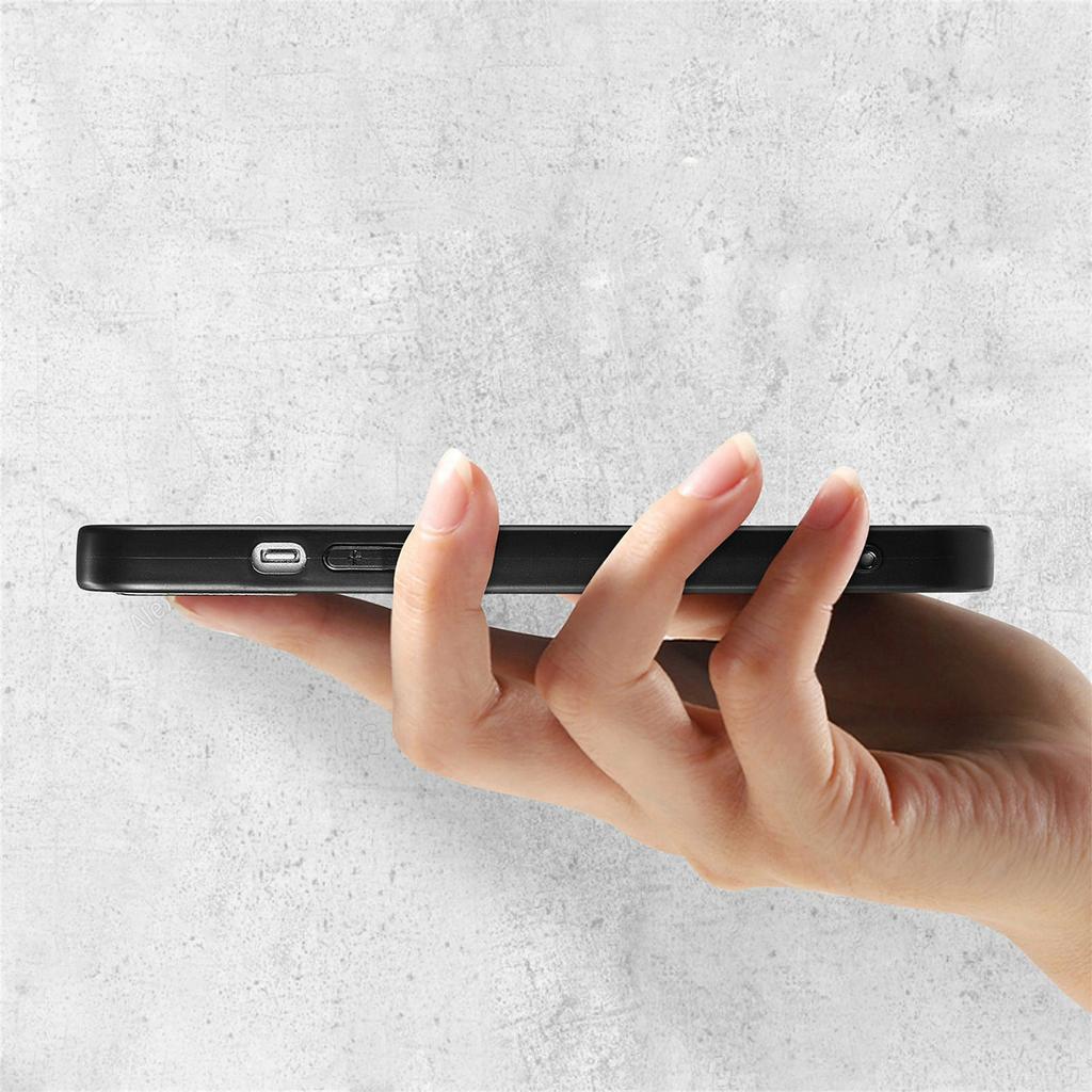 For iPhone 17 Case Carbon Fiber Texture PU Leather + PC + TPU Phone Cover