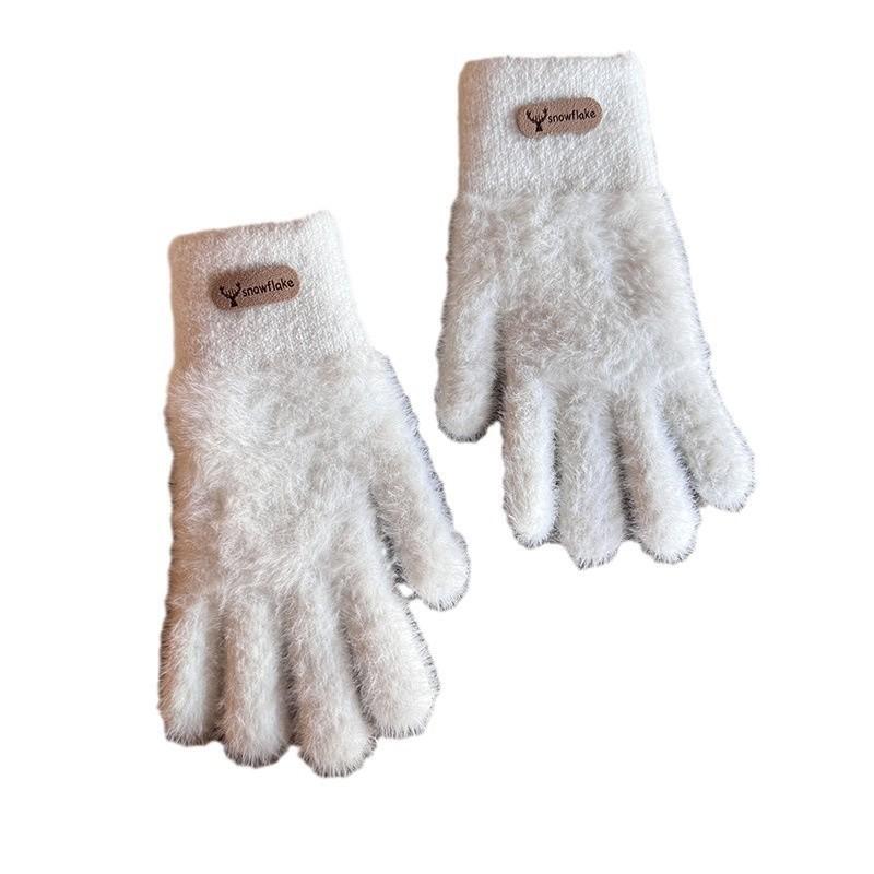 Winter Fashion Knit Gloves For Womens Cold Weather Comfort