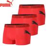 Puma Męskie bokserki Lucky Red 3-pak