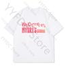 New Lee Hye Ri T Shirt Kpop Fashion Summer Cotton Short Sleeve Tee Tops HYERI FANMEETING TOUR Welcome To HYERIs STUDIO T Shirt